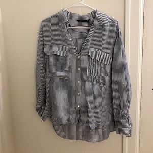 Zara striped button up